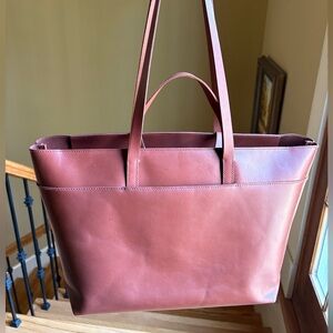 Madewell The Essential Zip Top Tote Bag